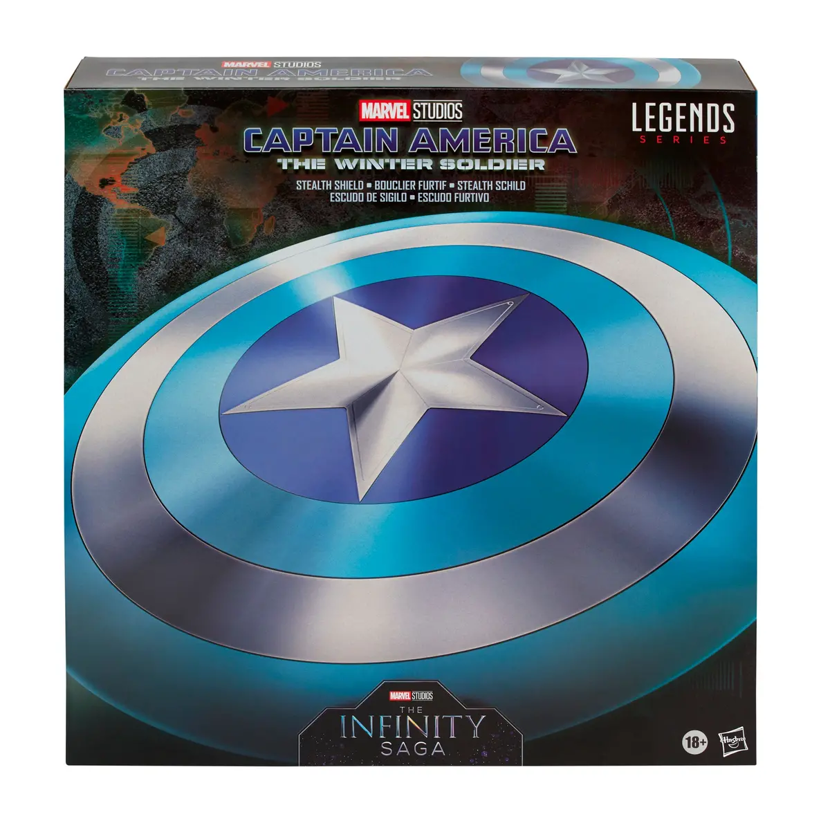 Marvel Legends Captain America Stealth Shield 1