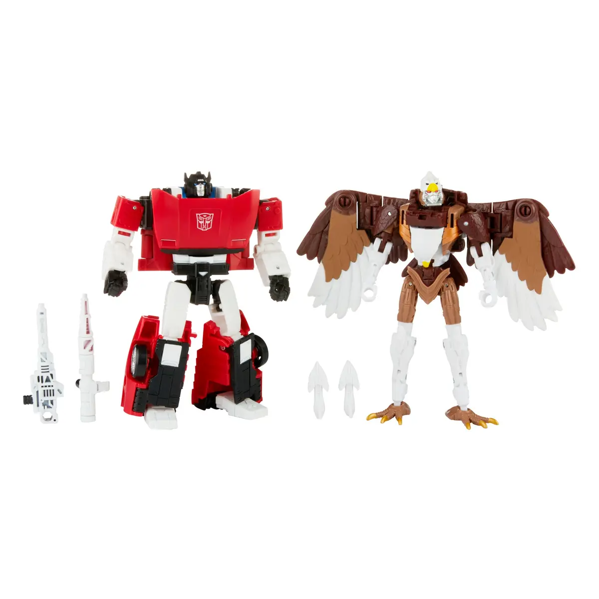Transformers Generations War For Cybertron: Kingdom Battle Across Time Collection Deluxe Wfc-K42 Sideswipe & Maximal Skywarp 1