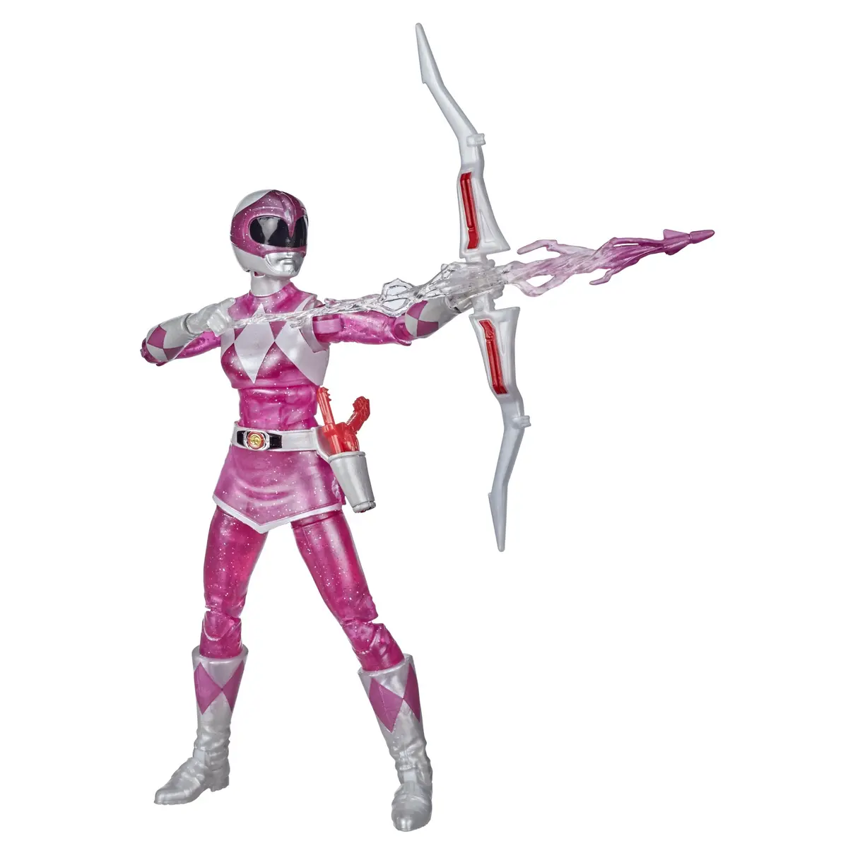 Power Rangers Lightning Collection Mighty Morphin Metallic Armor Pink Ranger Figure (Hasbro Pulse Exclusive) 1