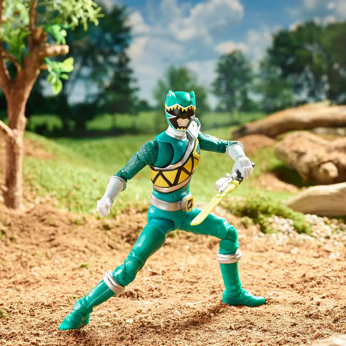 Power Rangers Lightning Collection Dino Charge Green Ranger Figure 1