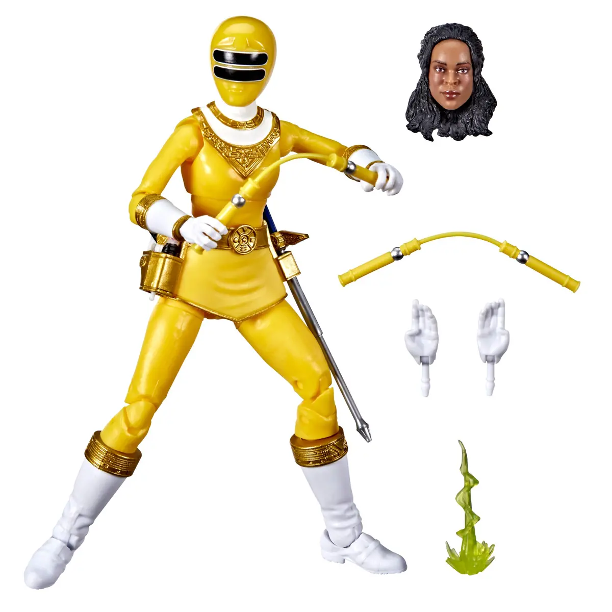 Power Rangers Lightning Collection Zeo Yellow Ranger Figure 1