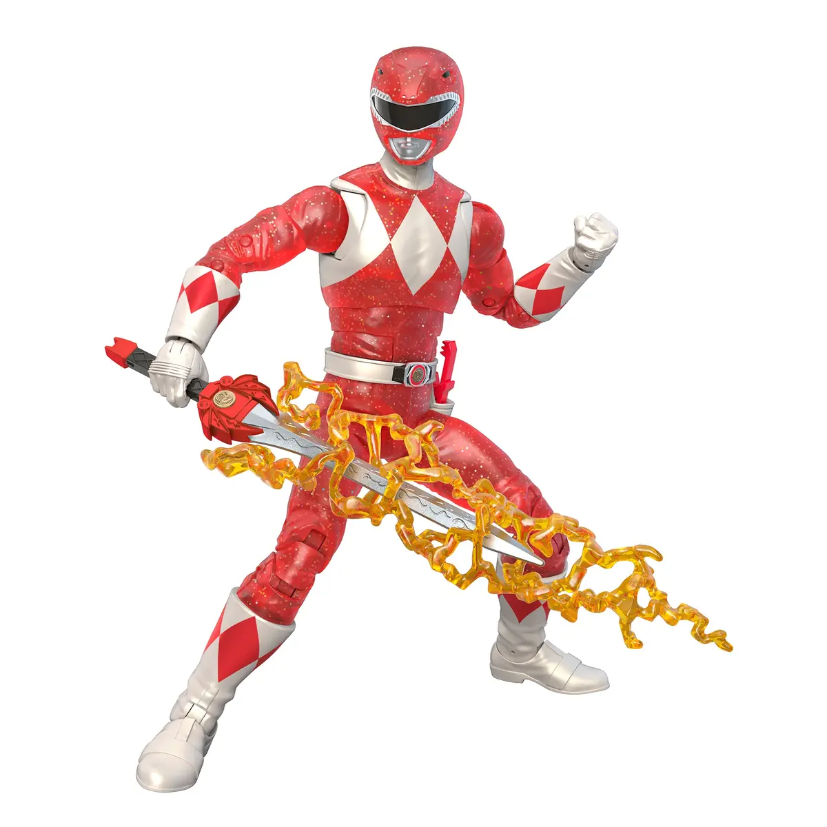 Power Rangers Lightning Collection Mighty Morphin Metallic Red Ranger (Hasbro Pulse Exclusive) 1