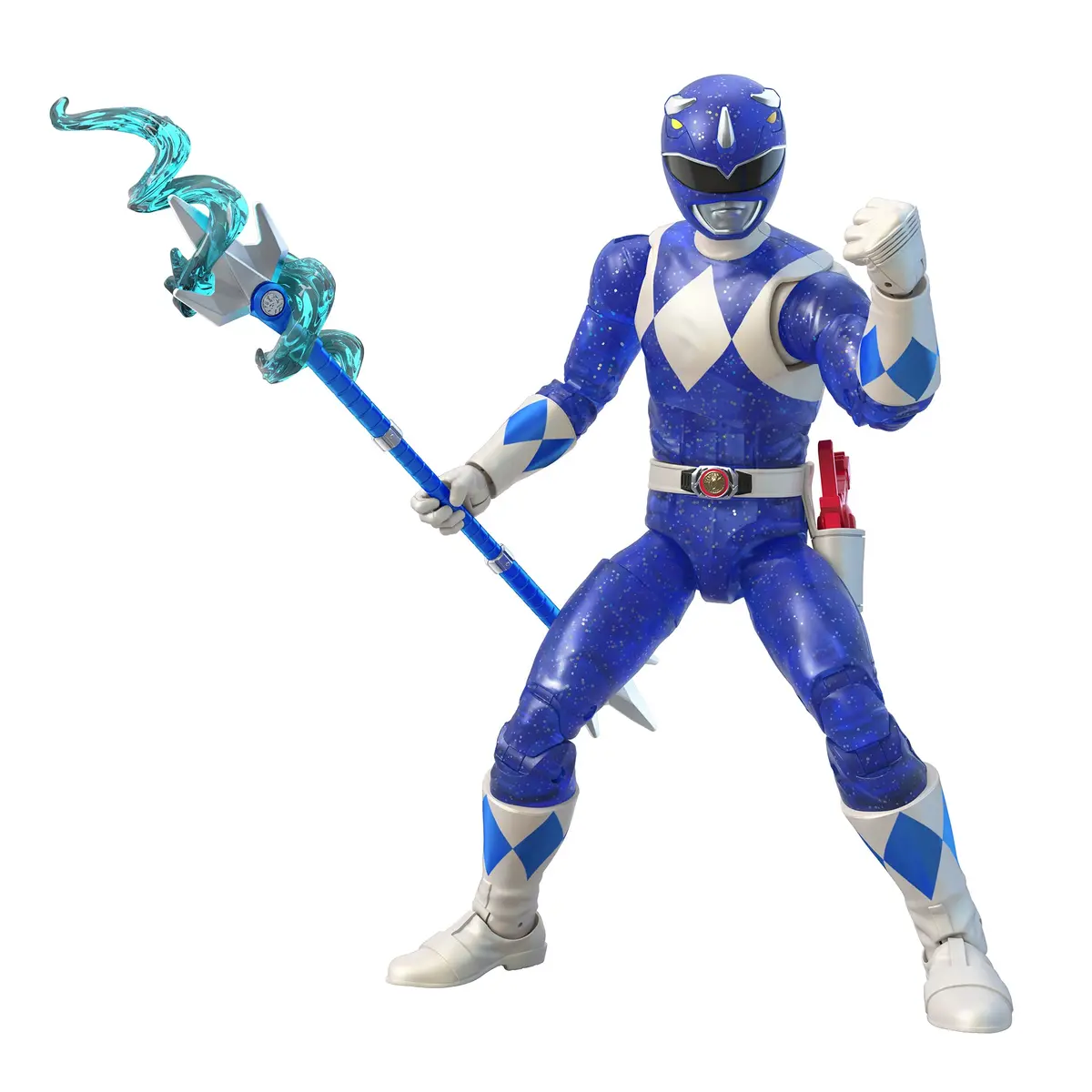 Power Rangers Lightning Collection Mighty Morphin Metallic Blue Ranger (Hasbro Pulse Exclusive) 1