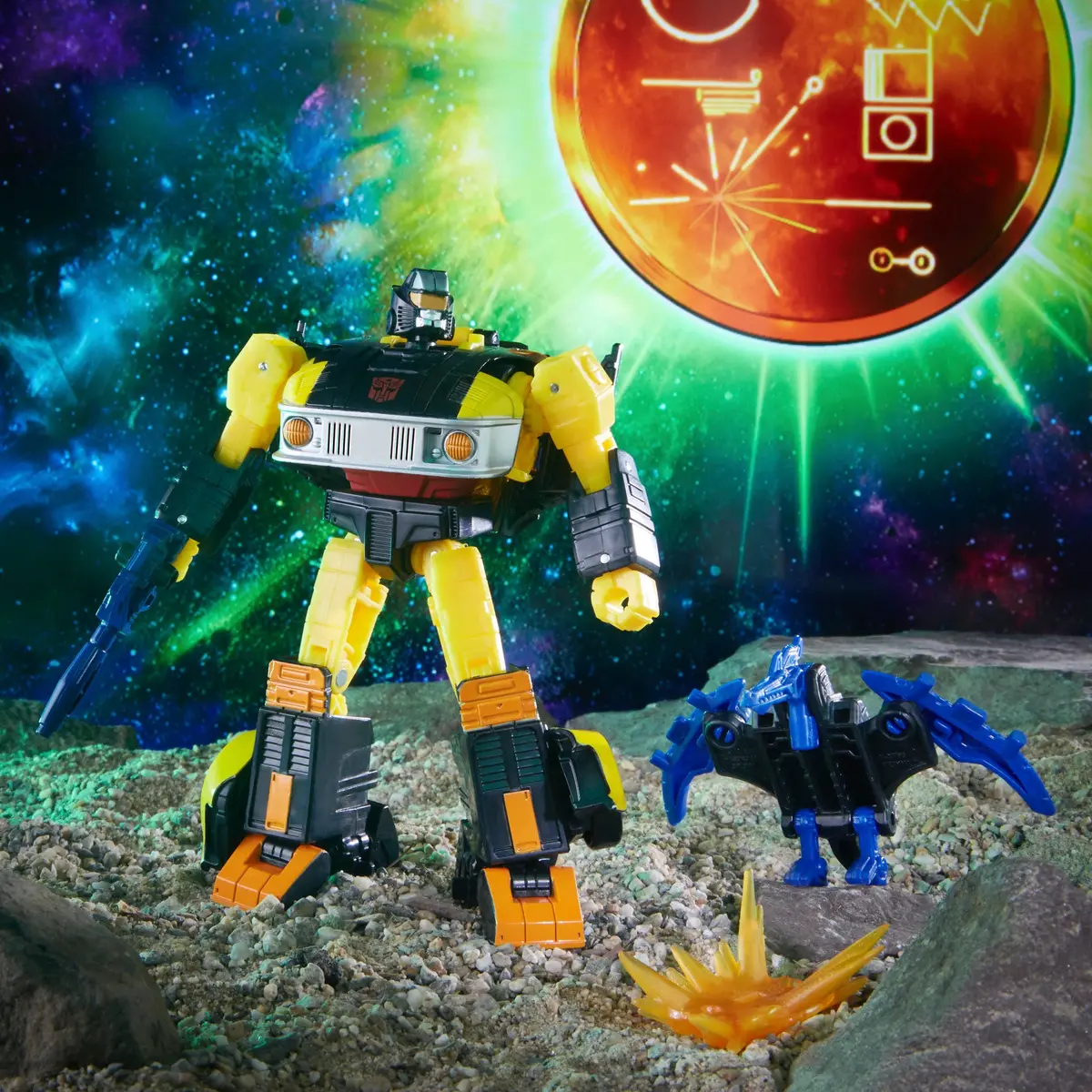 Transformers Generations War For Cybertron Golden Disk Collection Chapter 2, Autobot Jackpot With Sights 1