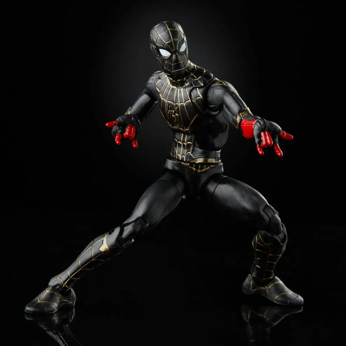 Marvel Legends Series Black & Gold Suit Spider-Man 1