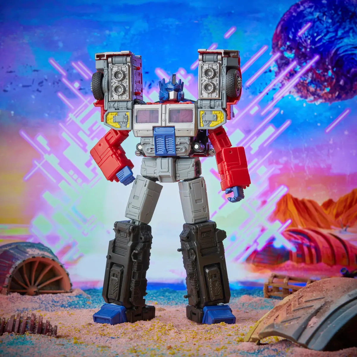 Transformers Generations Legacy Series Leader G2 Universe Laser Optimus Prime 1