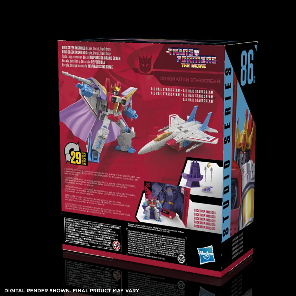 Transformers Studio Series 86-12 Leader The Transformers: The Movie Coronation Starscream 2
