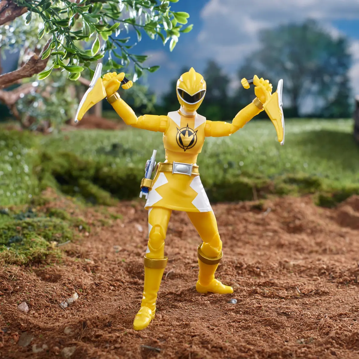 Power Rangers Lightning Collection Dino Thunder Yellow Ranger Figure 1