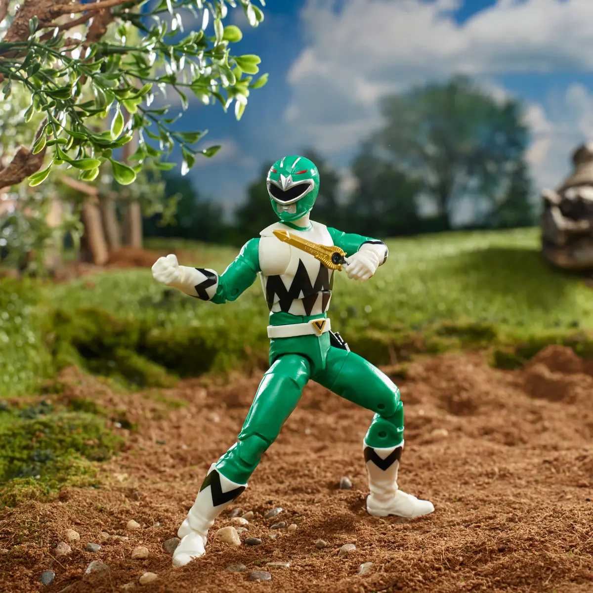 Power Rangers Lightning Collection Lost Galaxy Green Ranger Figure 1