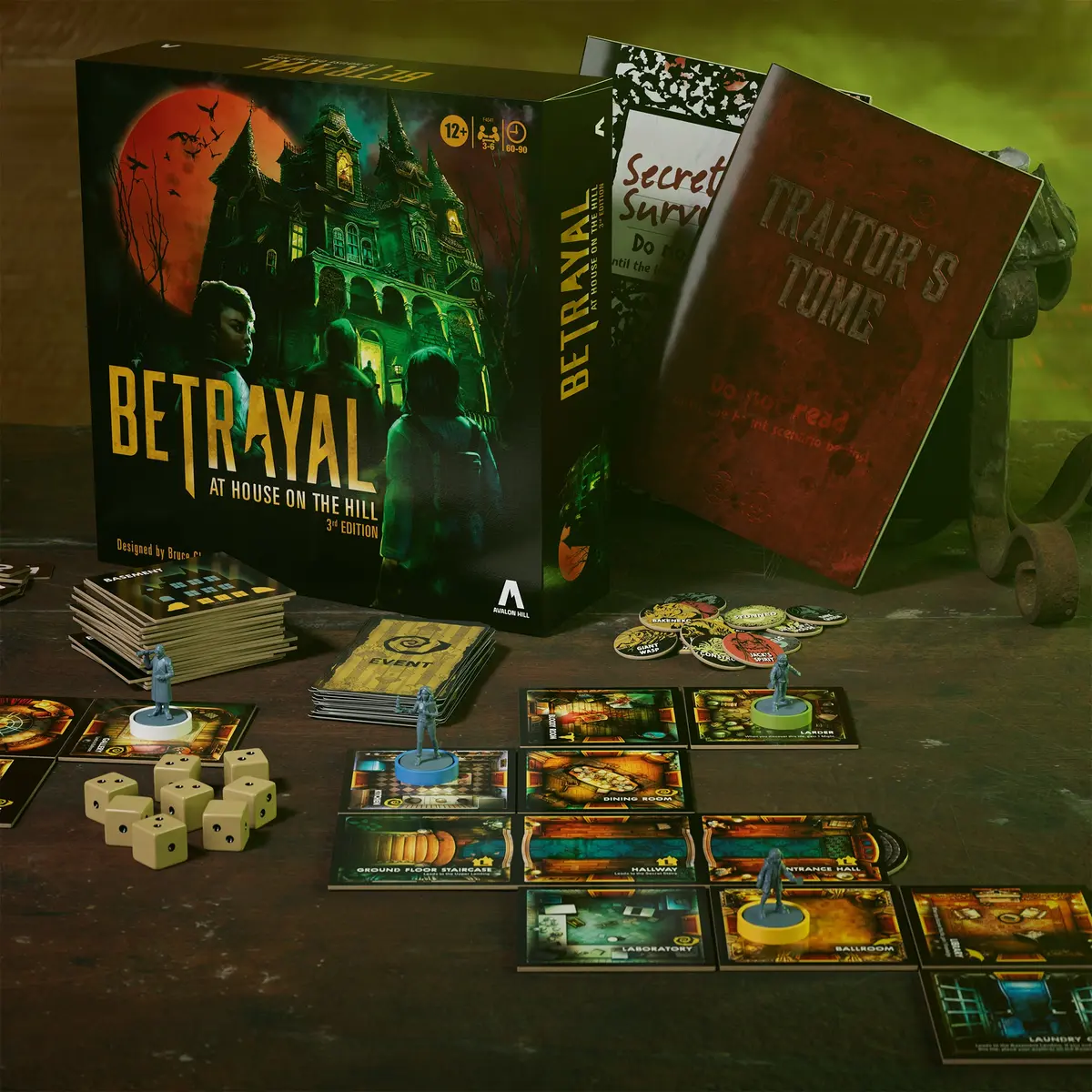 Avalon Hill Betrayal At House On The Hill, Third Edition 1