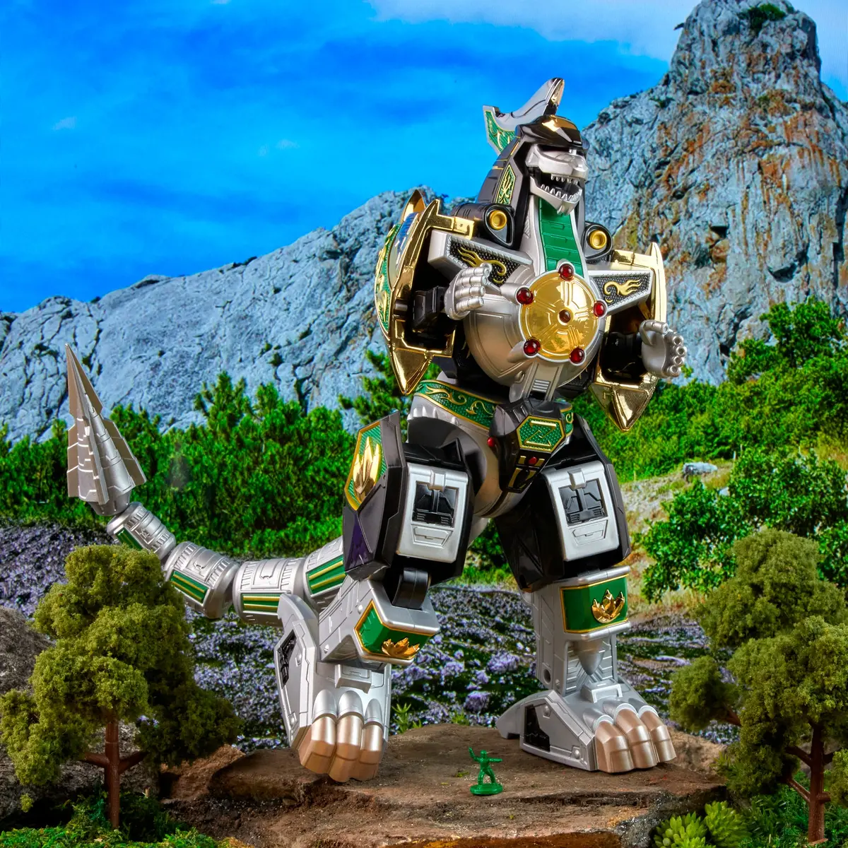 Power Rangers Lightning Collection Zord Ascension Project Mighty Morphin Dragonzord 1