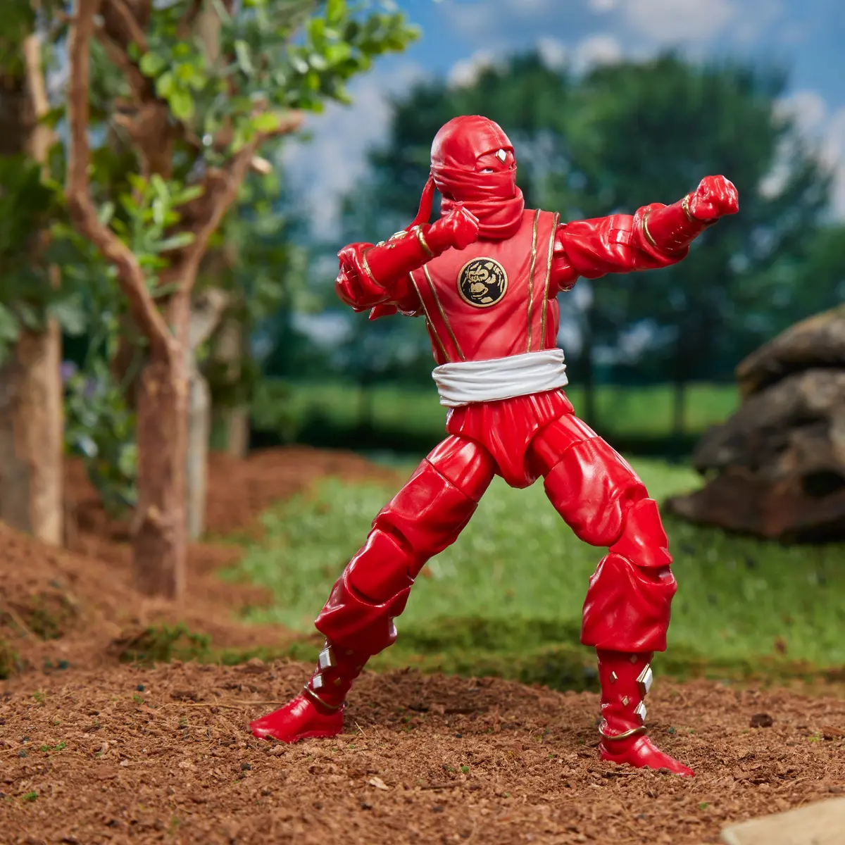 Power Rangers Lightning Collection Mighty Morphin Ninja Red Ranger Figure 1