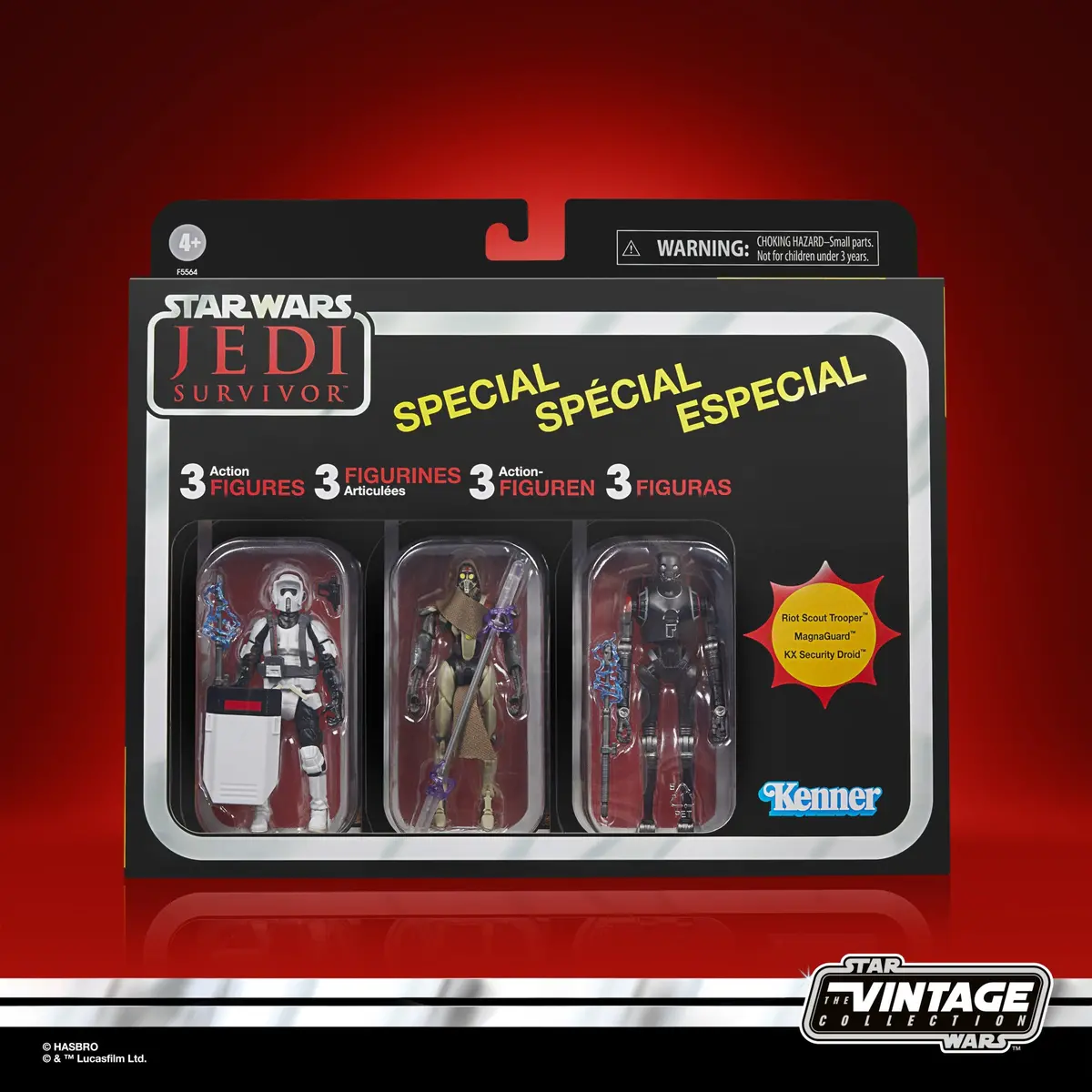 Star Wars The Vintage Collection Gaming Greats Star Wars Jedi: Survivor Multipack 1