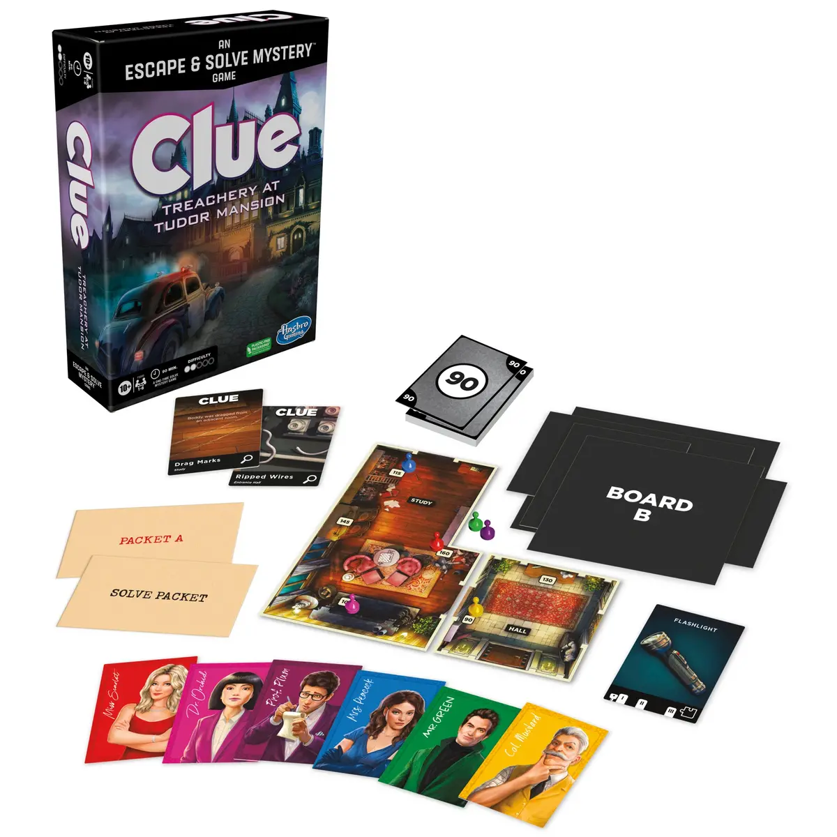 Clue Treachery At Tudor Mansion 1
