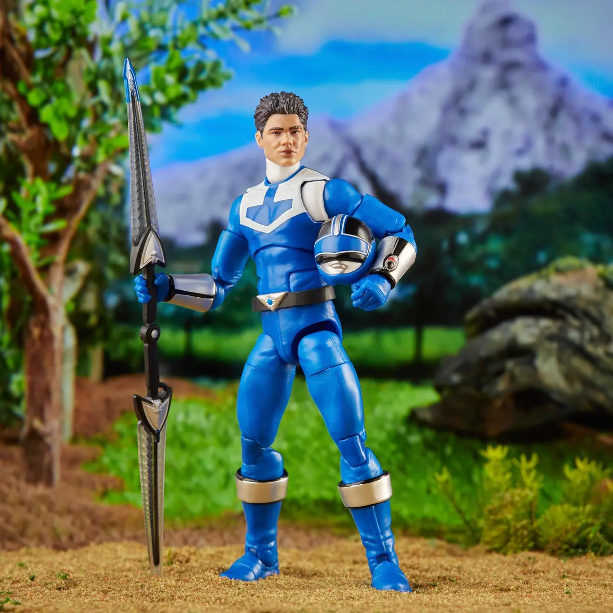 Power Rangers Lightning Collection Time Force Blue Ranger And Vector Cycle 1
