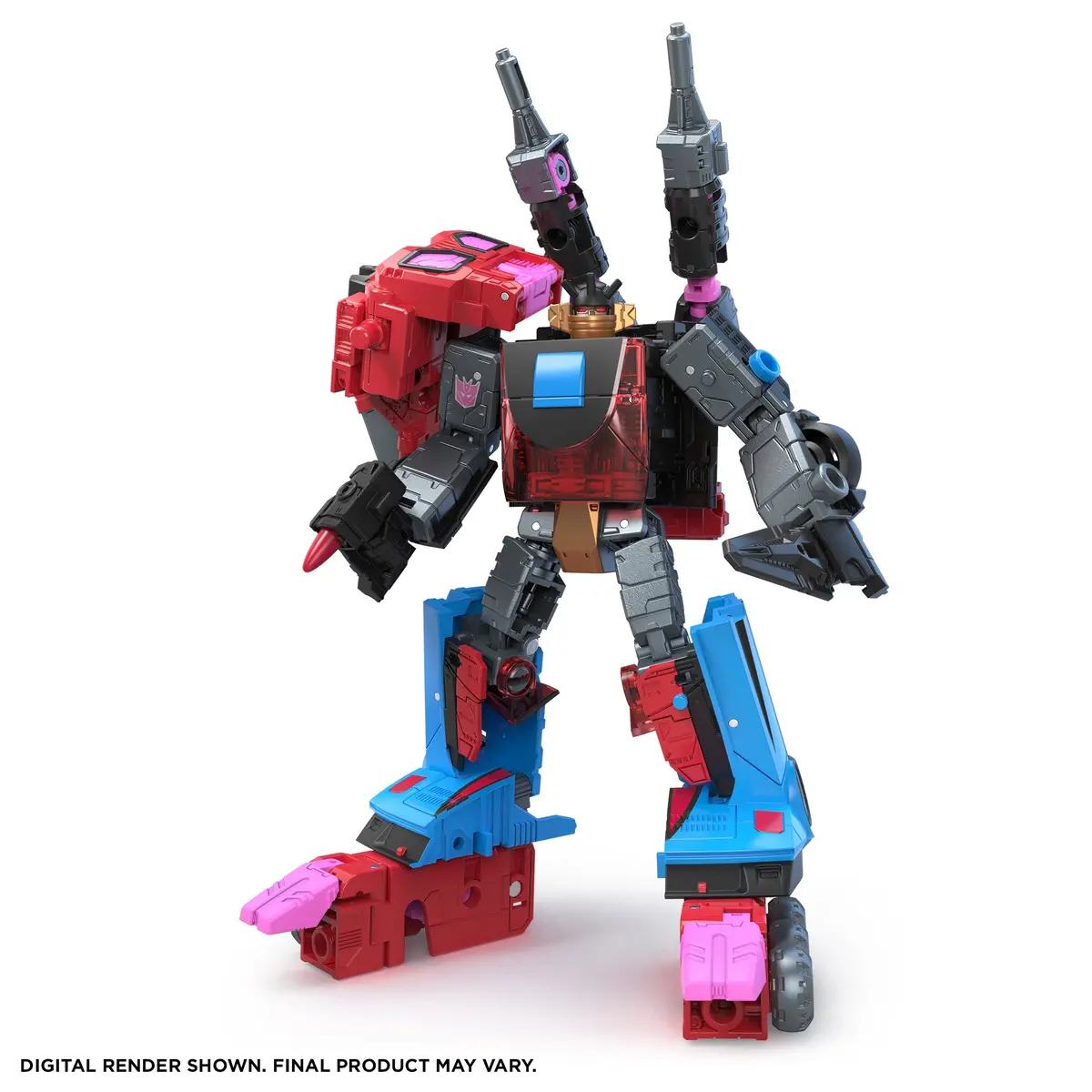 Transformers Generations Shattered Glass Collection Decepticon Slicer With Exo-Suit & Idw’S Shattered Glass— Slicer (Exclusive Hasbro Pulse Variant Cover) 1