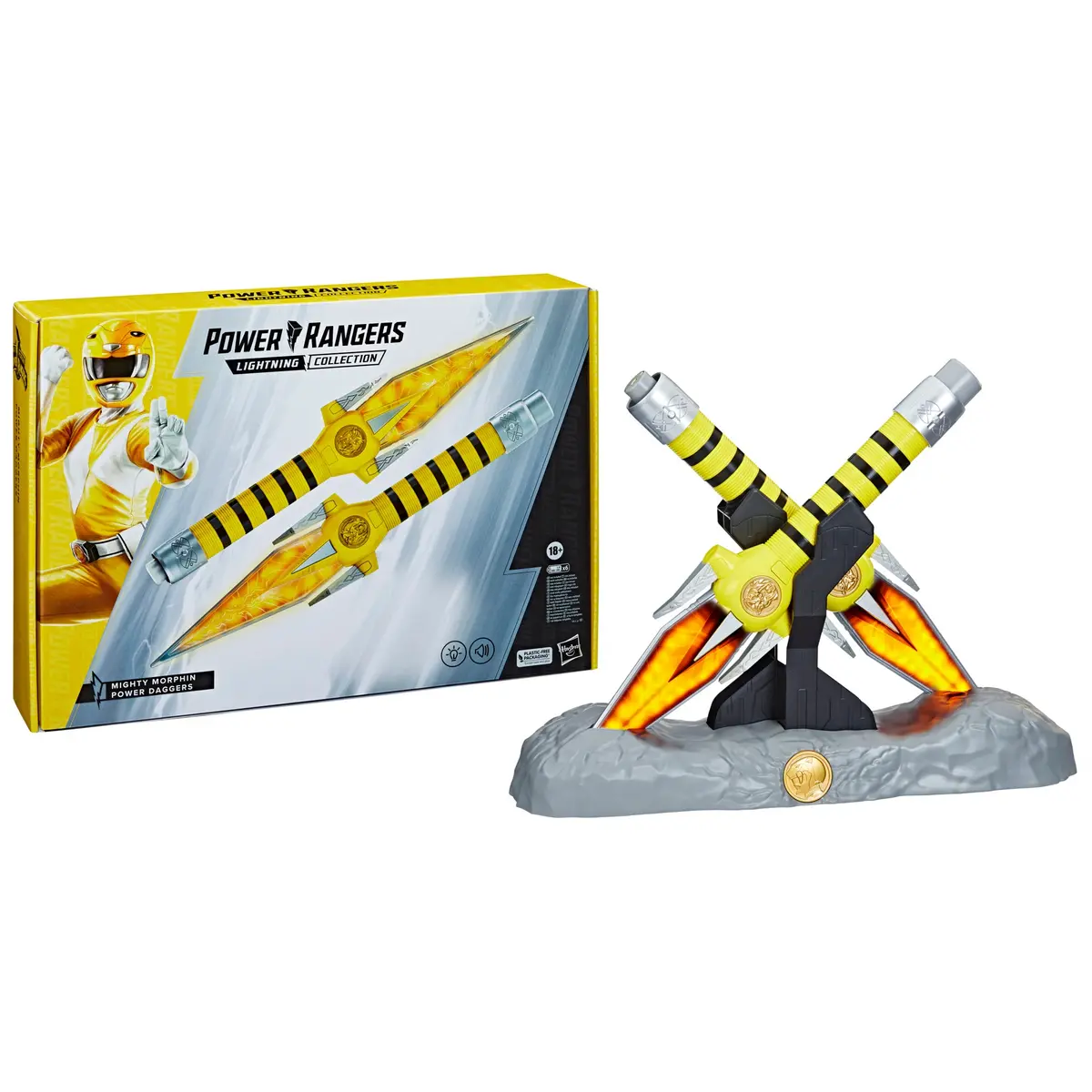Power Rangers Lightning Collection Mighty Morphin Yellow Ranger Power Daggers 1
