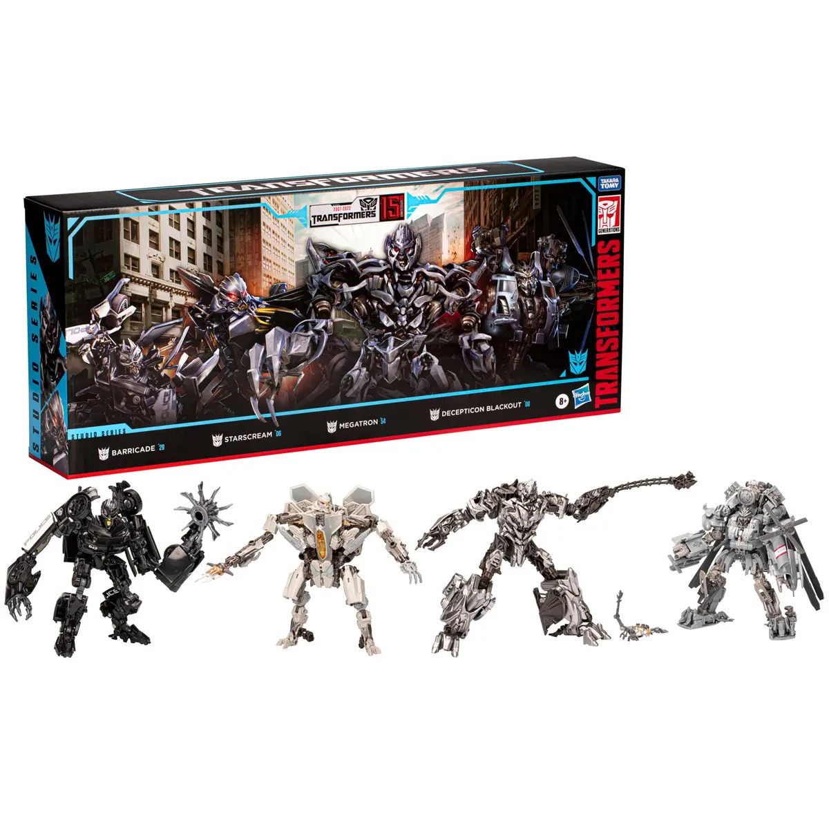 Transformers Studio Series Transformers Movie 1 15Th Anniversary Decepticon Multipack 2