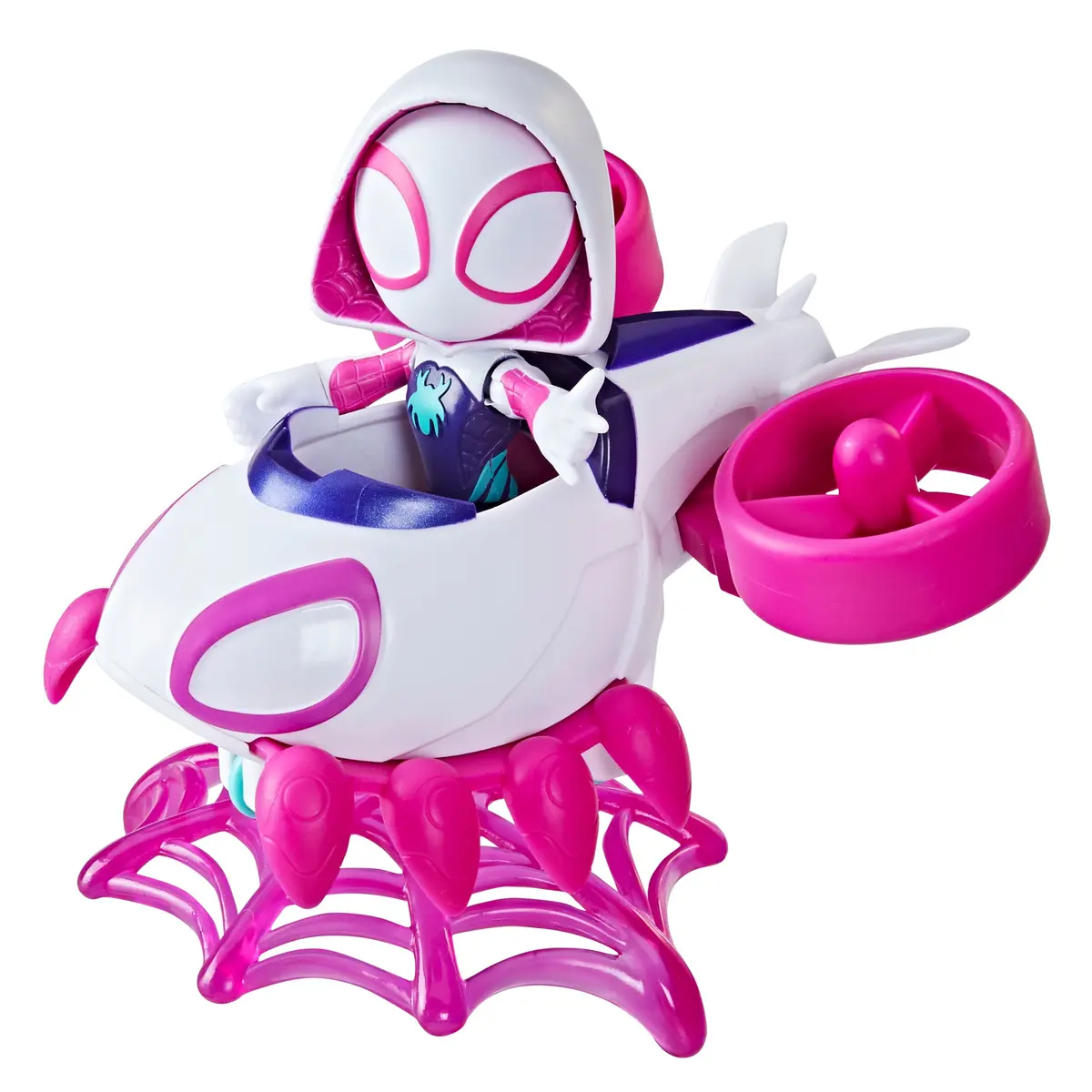 Marvel Spidey And His Amazing Friends Ghost Spider Copter Set 1