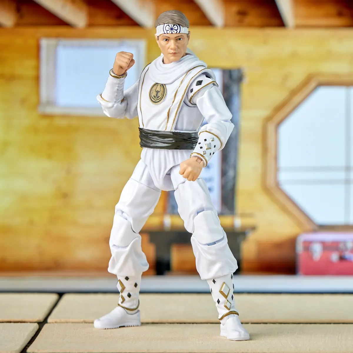 Power Rangers Lightning Collection Mighty Morphin X Cobra Kai Daniel Larusso Morphed White Crane Ranger 1