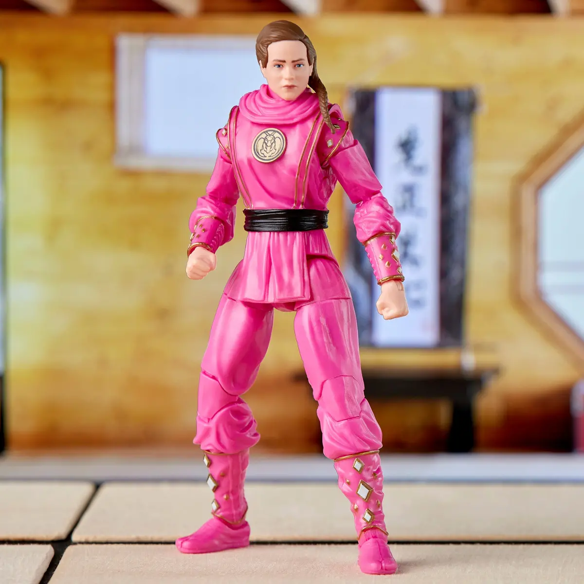 Power Rangers Lightning Collection Mighty Morphin X Cobra Kai Samantha Larusso Morphed Pink Mantis Ranger 1