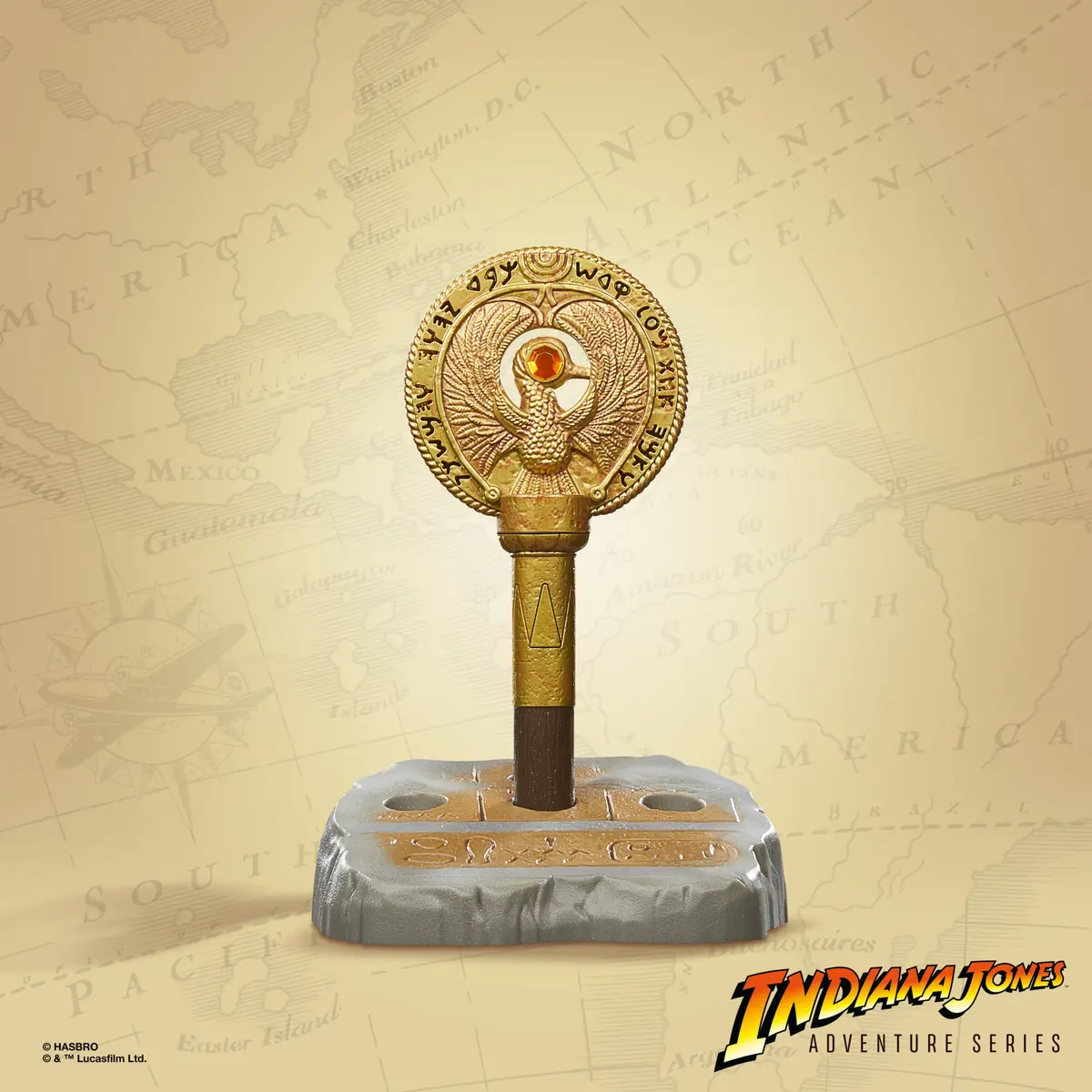Indiana Jones Adventure Series Staff Of Ra Headpiece 1