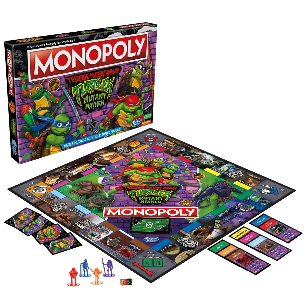 Monopoly Teenage Mutant Ninja Turtles: Mutant Mayhem Edition 1