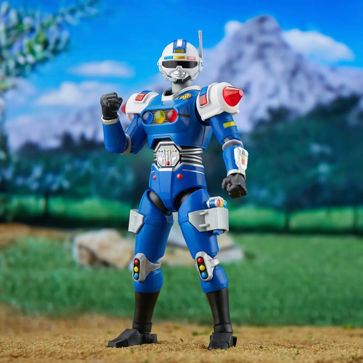 Power Rangers Lightning Collection Turbo Blue Senturion 1