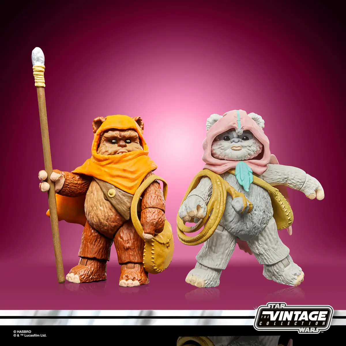 Star Wars The Vintage Collection Wicket & Kneesaa 1