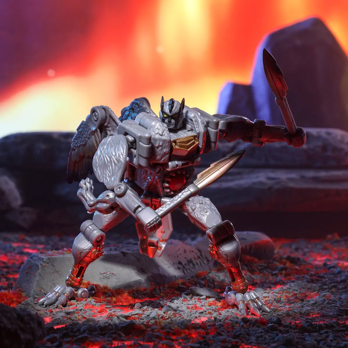 Transformers Legacy United Voyager Class Beast Wars Universe Silverbolt 1