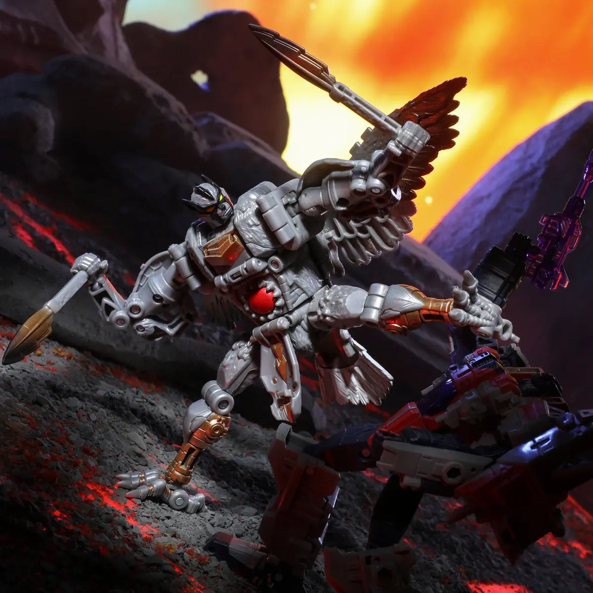 Transformers Legacy United Voyager Class Beast Wars Universe Silverbolt 2
