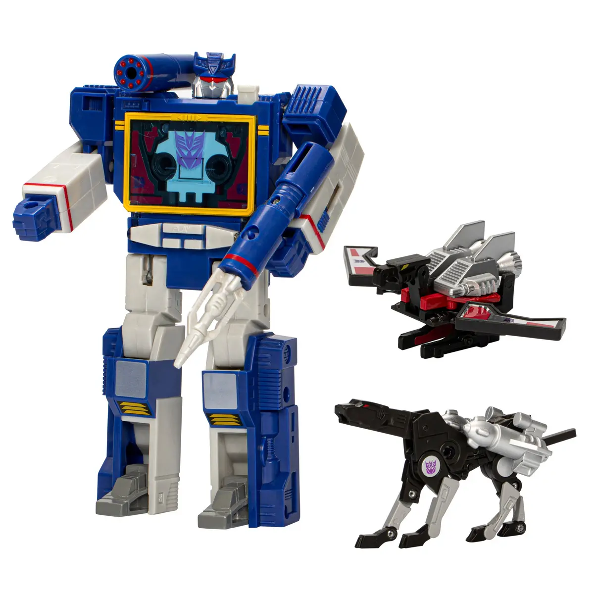 Transformers Retro 40Th Anniversary, Soundwave, Laserbeak, & Ravage 1