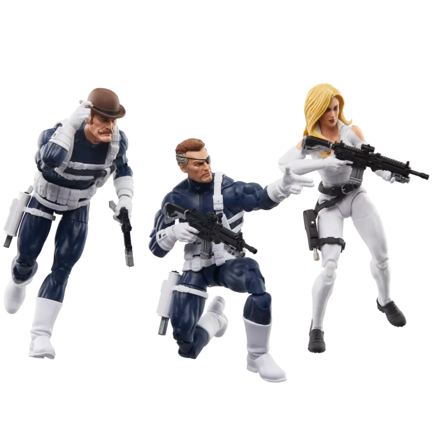 Marvel Legends Series S.H.I.E.L.D. 3-Pack Figures 1