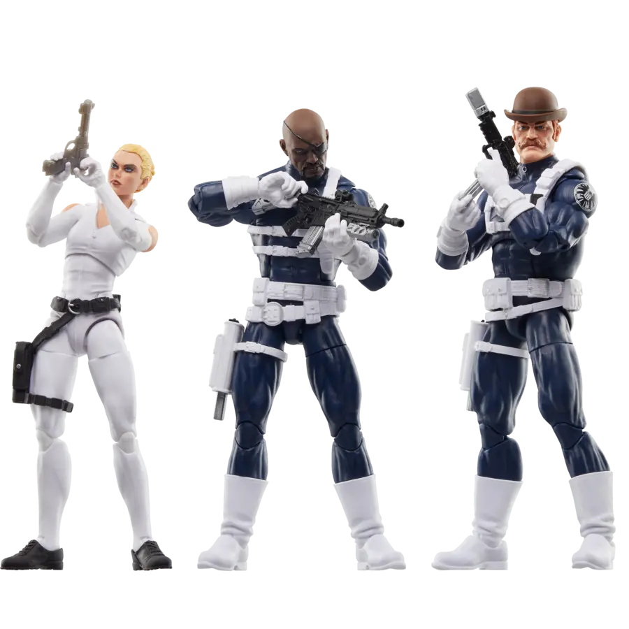 Marvel Legends Series S.H.I.E.L.D. 3-Pack Figures 2