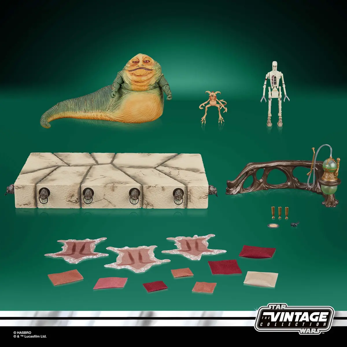 Star Wars The Vintage Collection Jabba The Hutt Set 1