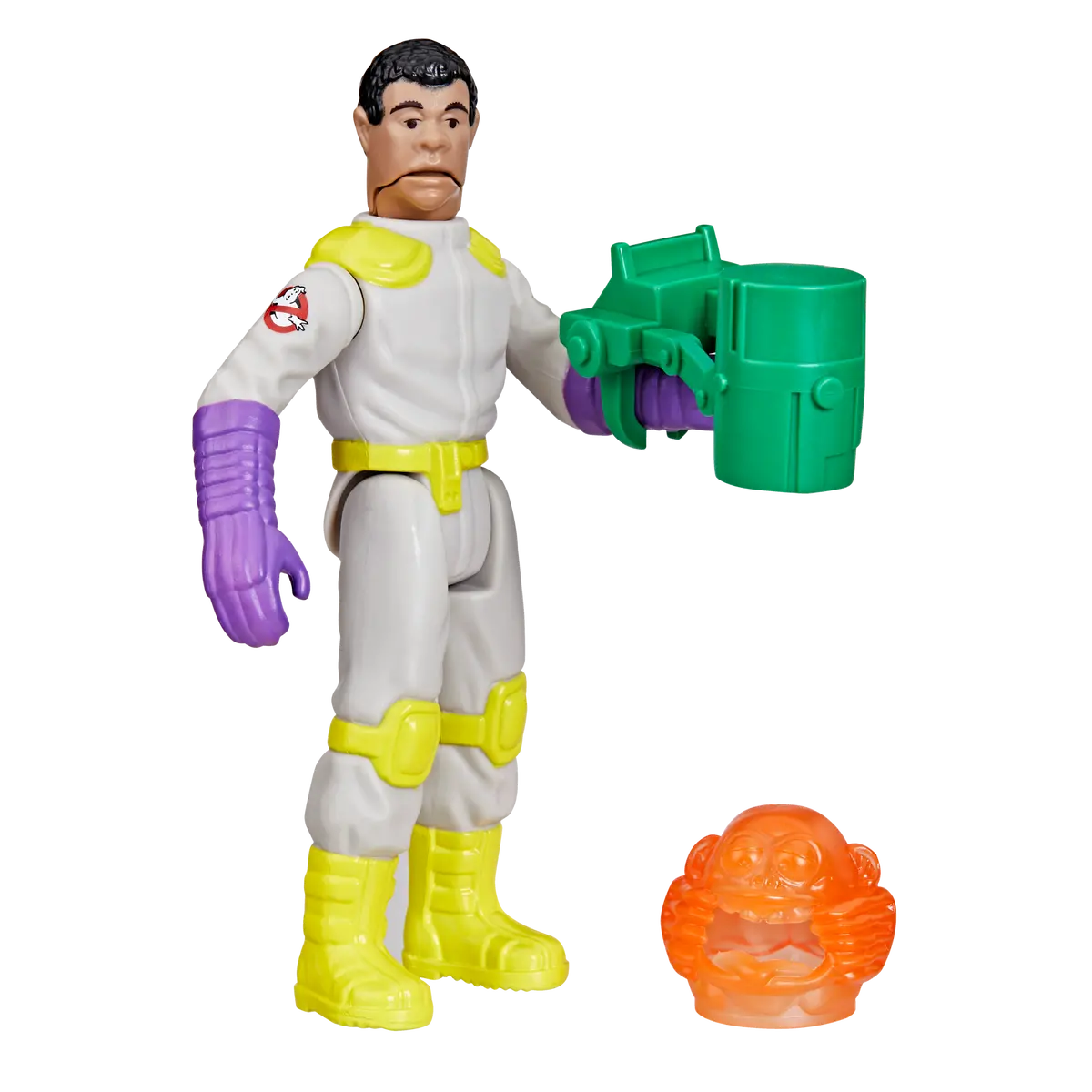 Ghostbusters Kenner Classics The Real Ghostbusters Winston Zeddemore & Scream Roller Ghost Figure 1