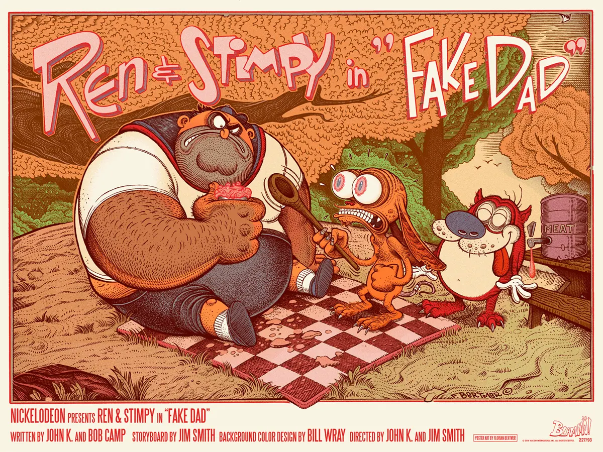 Ren & Stimpy In "Fake Dad" 1