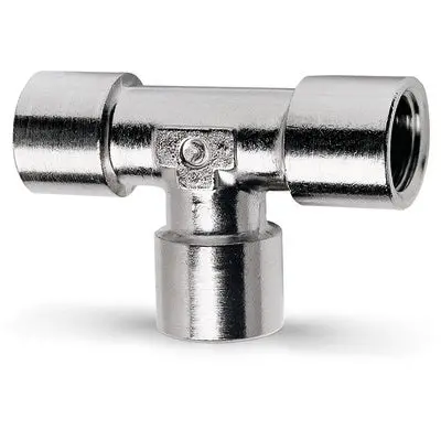 Female Tee , 1/2" Npt 1