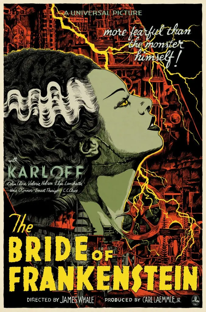 The Bride Of Frankenstein Poster 1