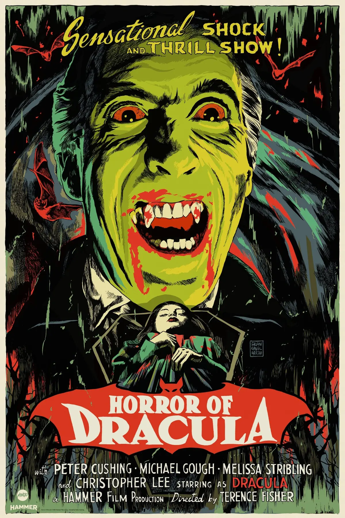 Horror Of Dracula Poster 1