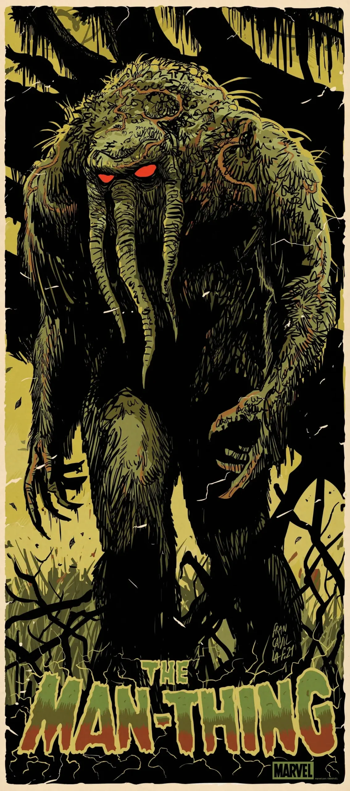 The Man-Thing Poster 1