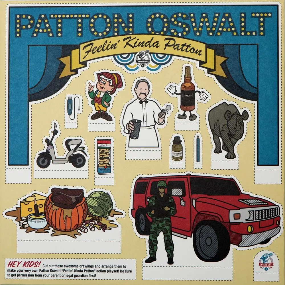 Feelin' Kinda Patton Lp By Patton Oswalt 1