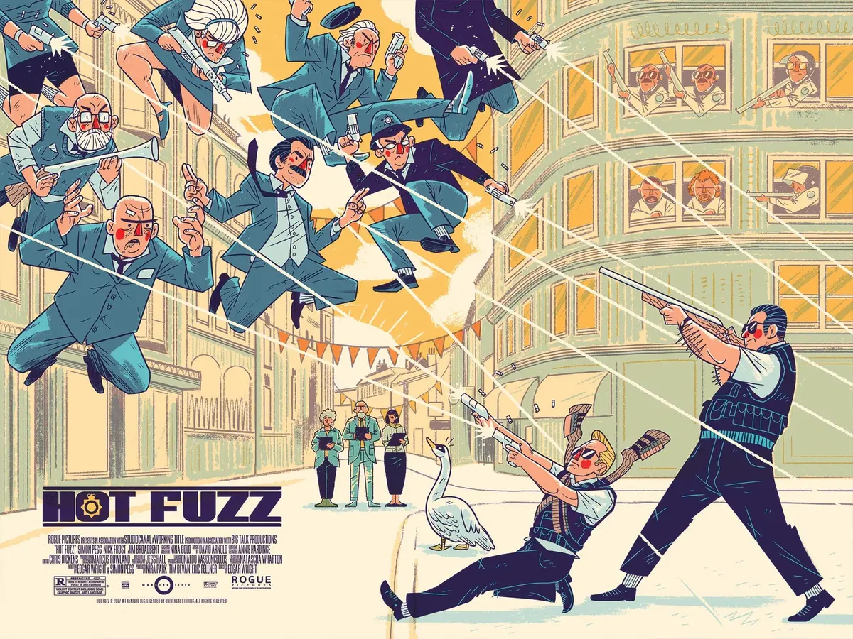 Hot Fuzz Poster 1