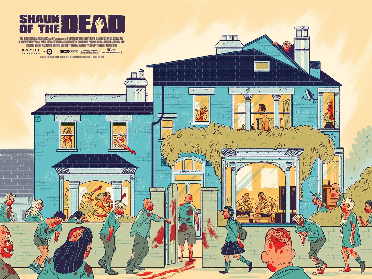 Shaun Of The Dead Poster 1