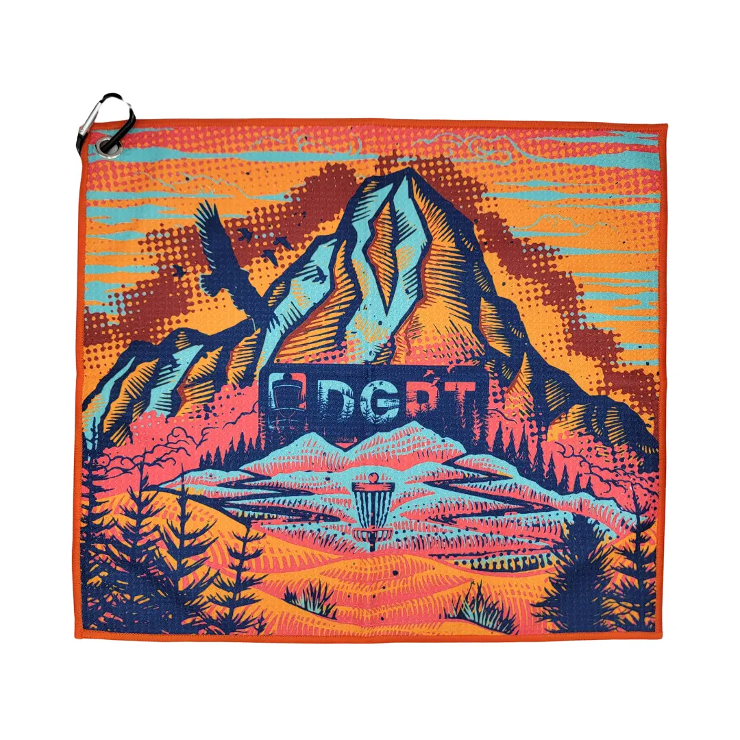 Nationally Parked - Sublimated Waffle Weave Towel 1