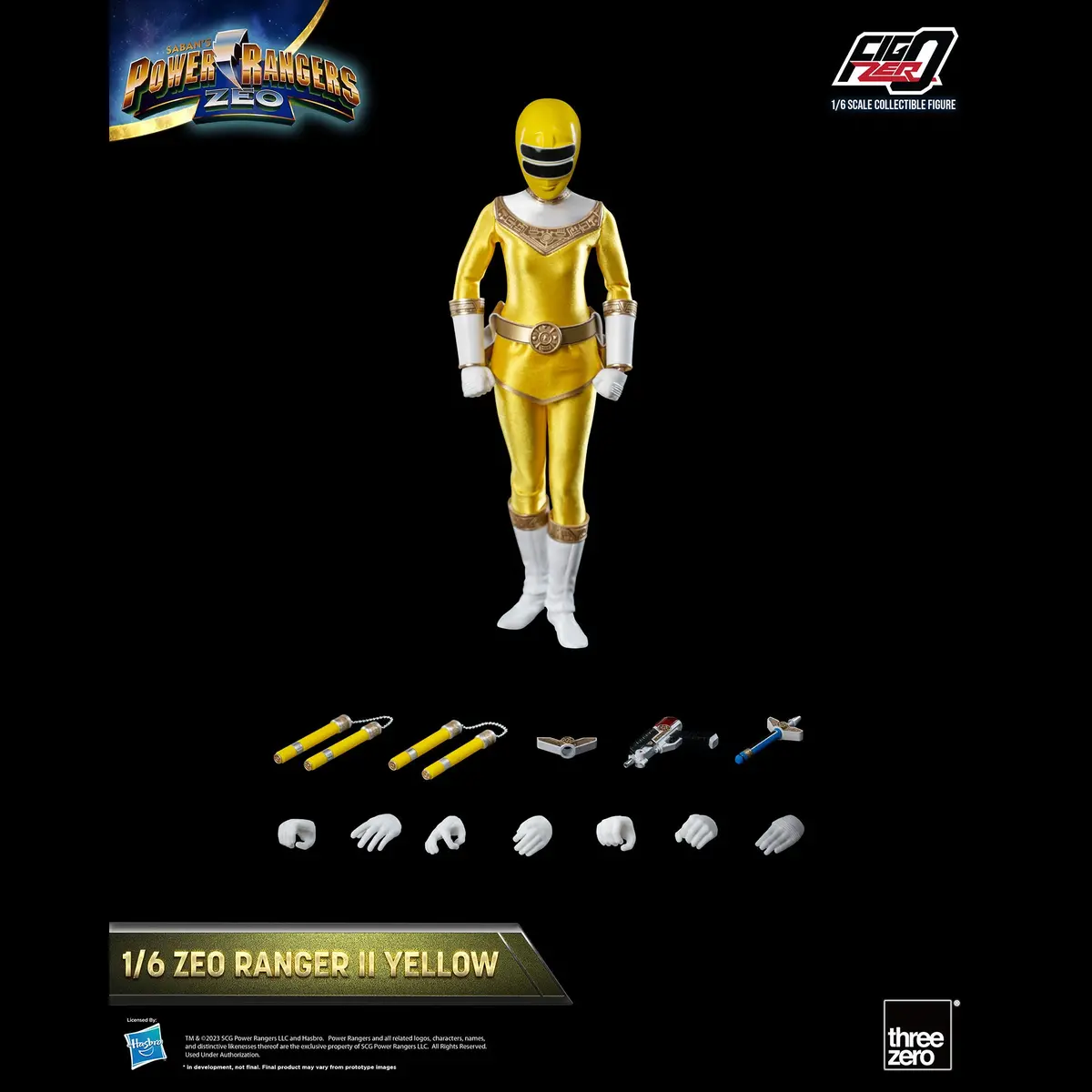 Power Rangers Figzero 1/6 Zeo Ranger Ii Yellow 2