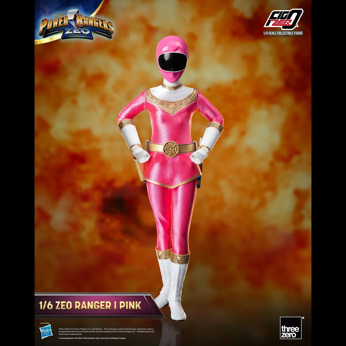 Power Rangers Figzero 1/6 Zeo Ranger I Pink 1