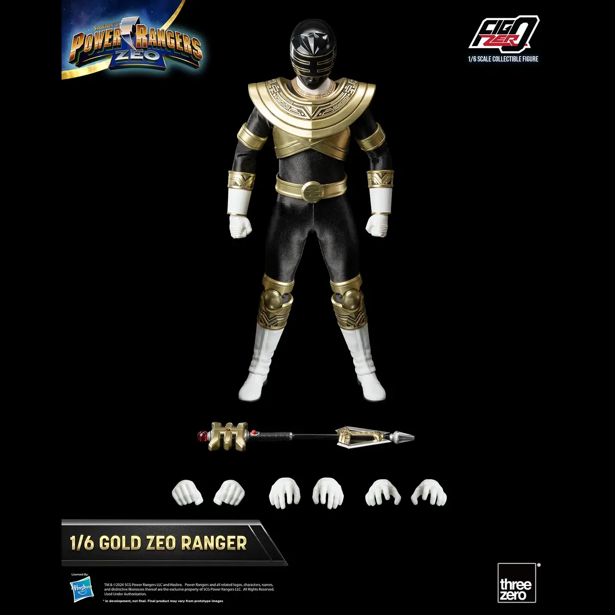 Power Rangers Zeo - Figzero 1/6 Gold Zeo Power Ranger 1