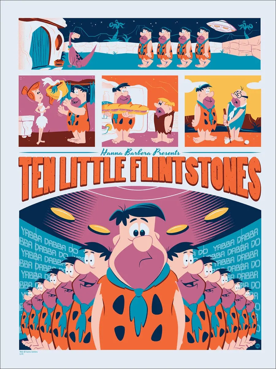 Ten Little Flintstones 1