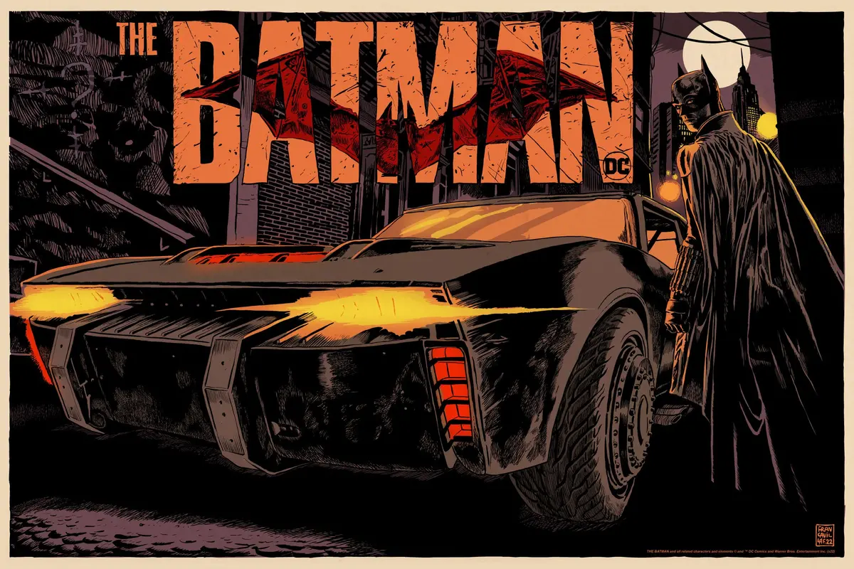 The Batman: Batmobile Poster 1